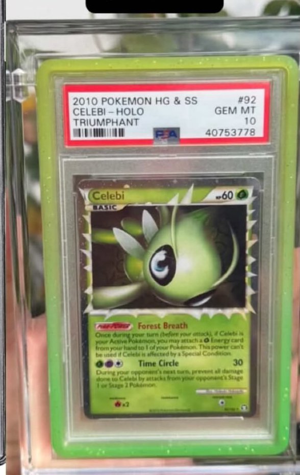 Celebi PRIME HOLO R PSA GEM MT 10