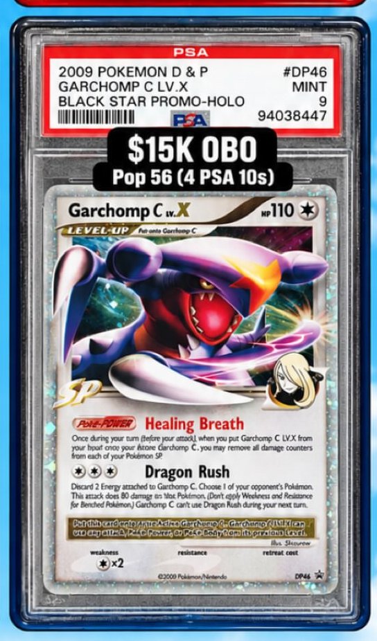 Garchomp PSA MINT 9