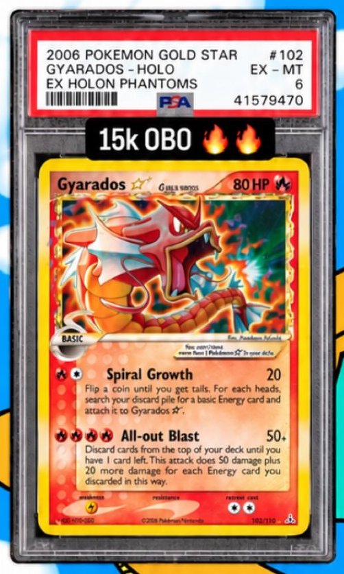 Gyarados PSA EX - MT 6