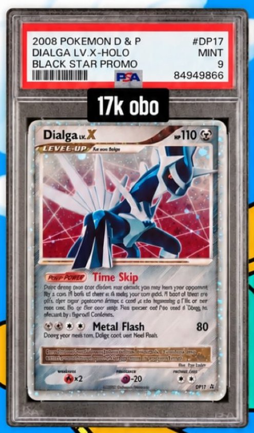 Dialga Lv X PSA MINT 9