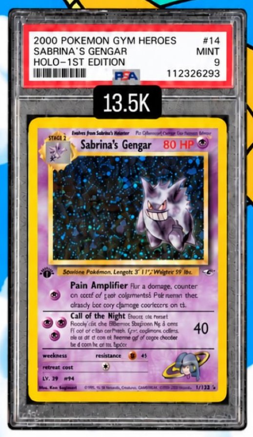 Sabrina's Gengar PSA MINT 9