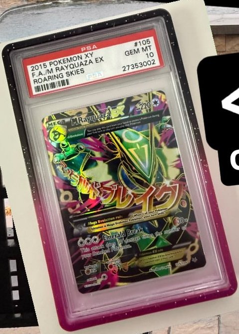 M Rayquaza EX PSA GEM MT 10