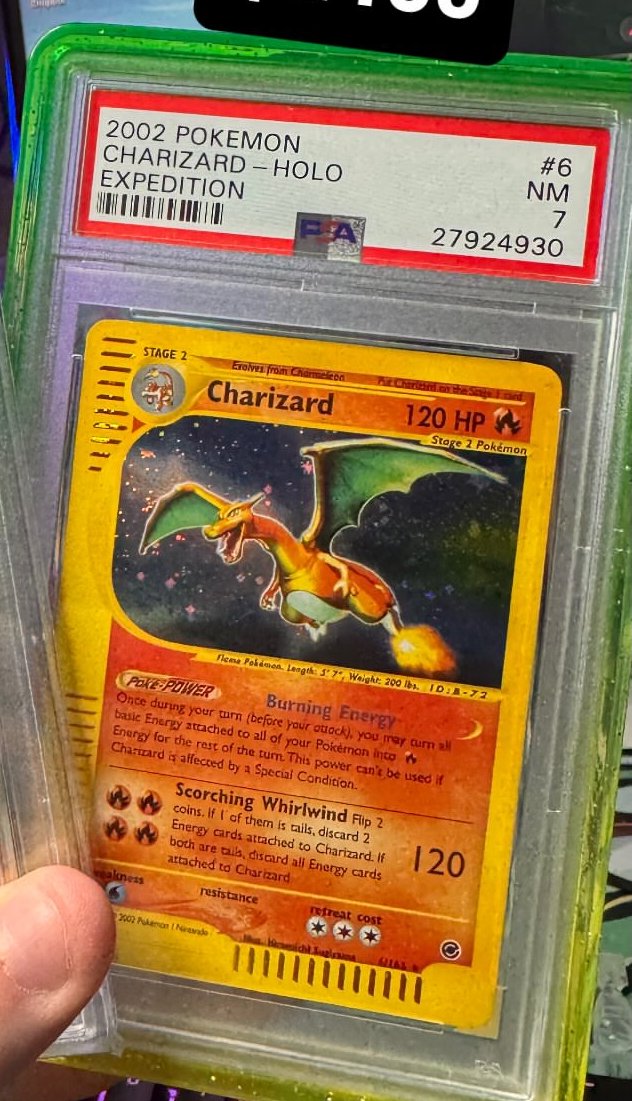 Charizard PSA NM 7