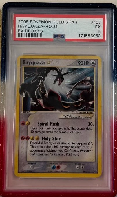Rayquaza PSA EX 5