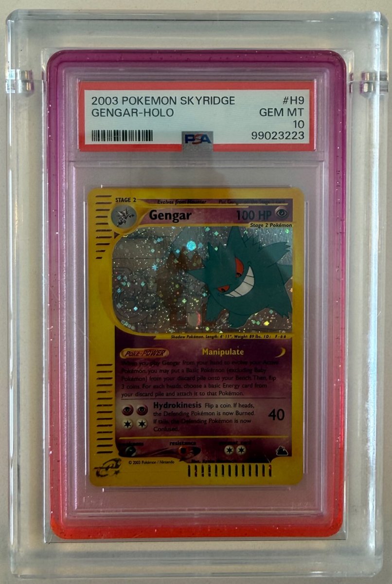 Gengar PSA GEM MT 10
