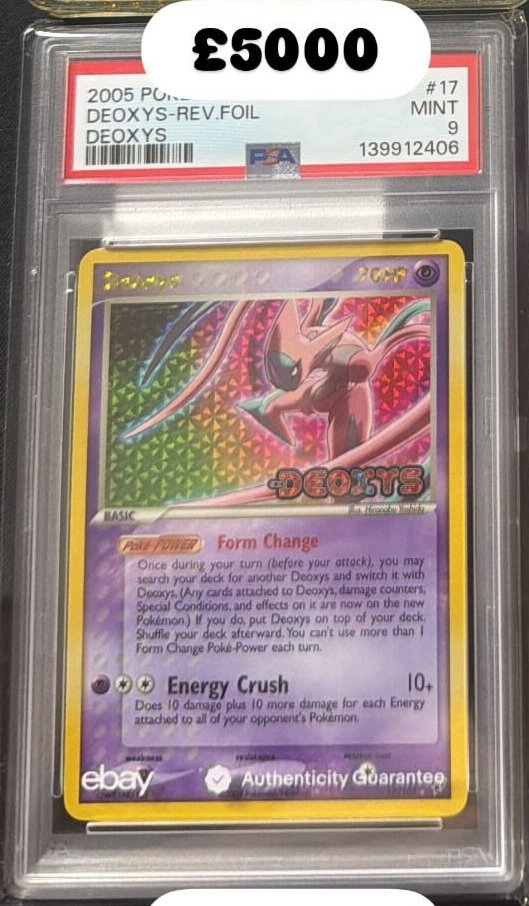 Deoxys-Rev.foil PSA MINT 9