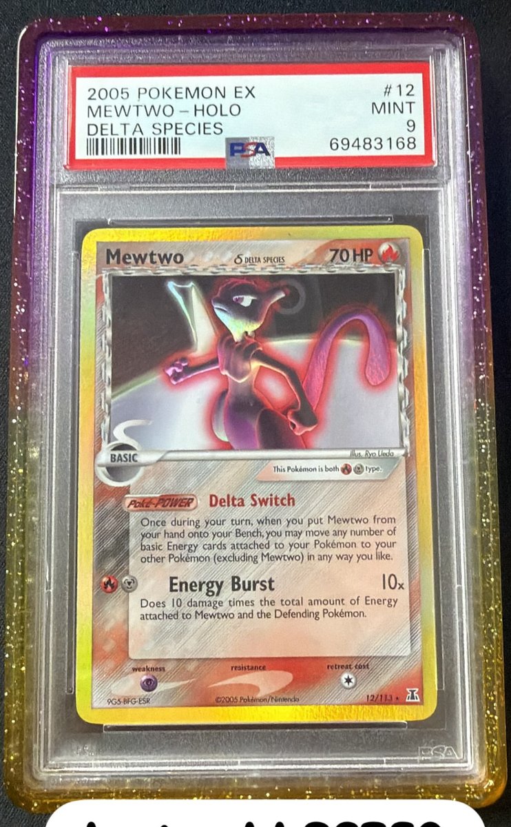 Mewtwo PSA MINT 9