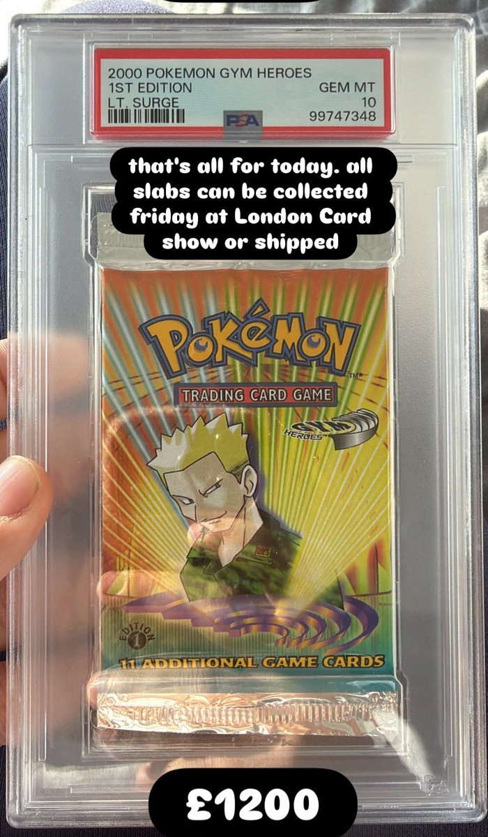Lt. Surge PSA GEM MT 10