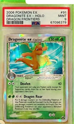 DRAGONITE EX PSA MINT 9