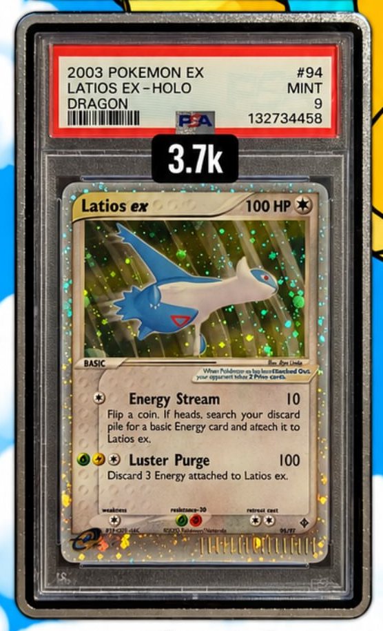 LATIOS EX PSA MINT 9