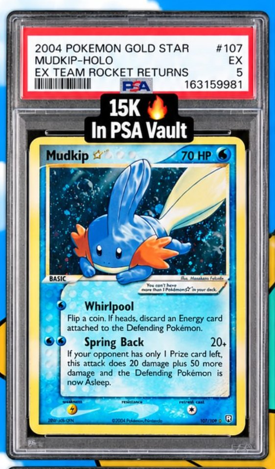 Mudkip PSA 5