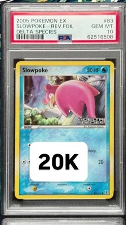 Slowpoke PSA GEM MT 10