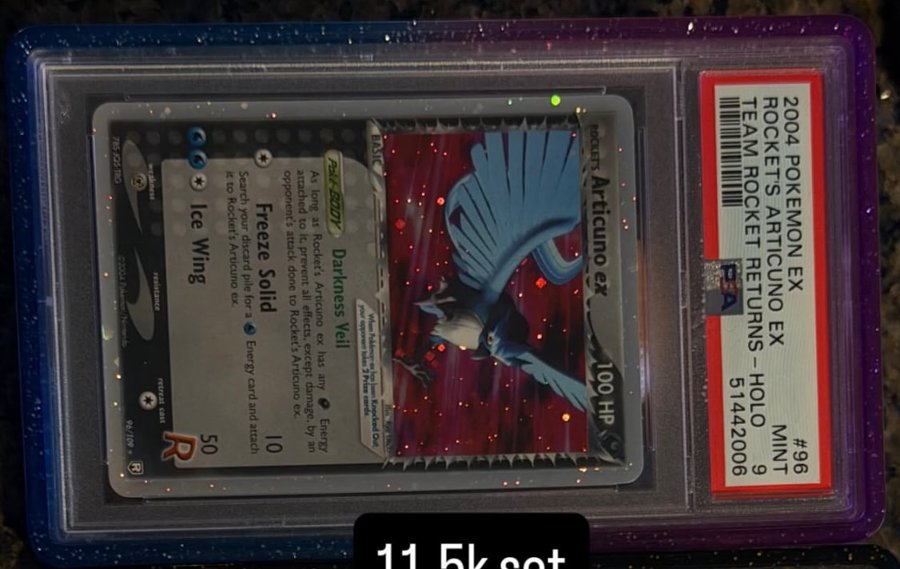 Rocket's Articuno EX PSA MINT 9