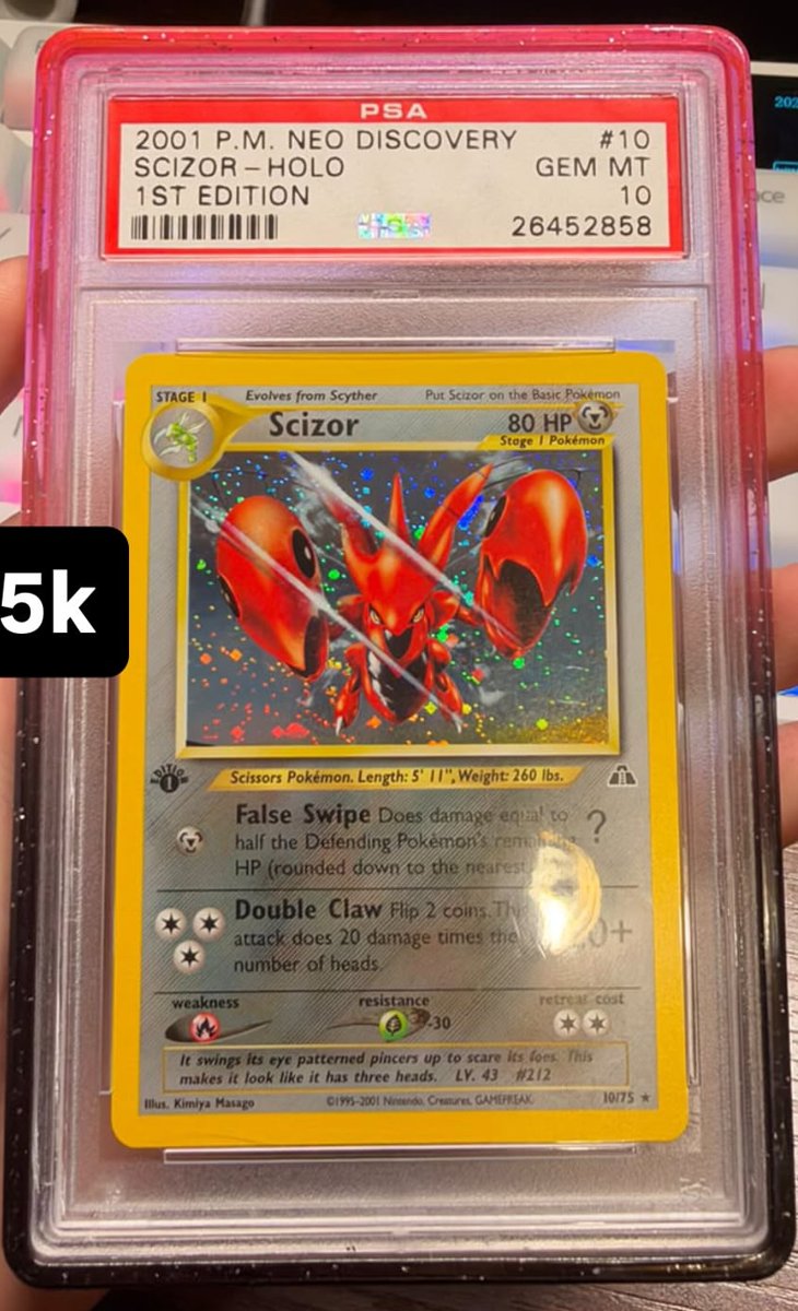 Scizor PSA GEM MT 10