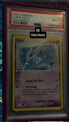 Lugia PSA NM-MT 8