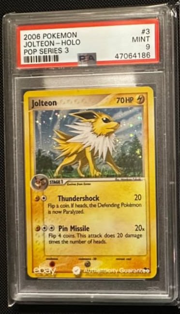 Jolteon PSA MINT 9
