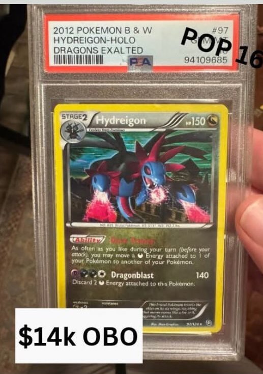 Hydreigon PSA GEM MT 10