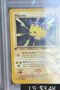 Pikachu PSA GEM MT 10