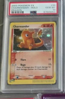 Charmander PSA GEM MT 10
