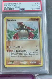 Groudon PSA GEM MT 10