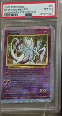 Mewtwo PSA NM-MT 8