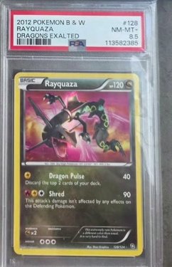 Rayquaza PSA NM-MT 8.5