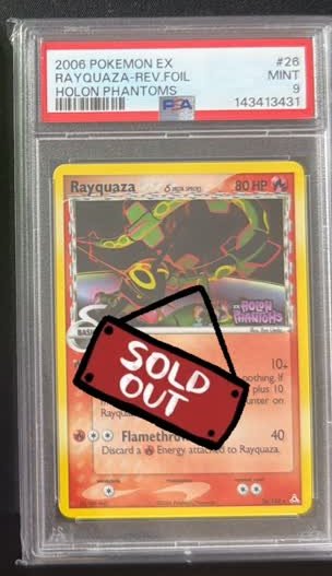 Rayquaza Δ PSA MINT 9