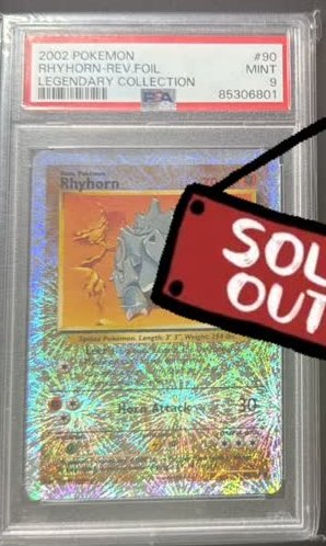Rhyhorn PSA MINT 9