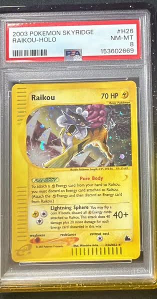 Raikou PSA NM-MT 8