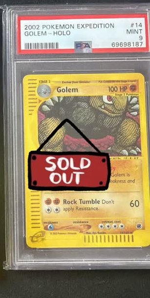 Golem PSA MINT 9