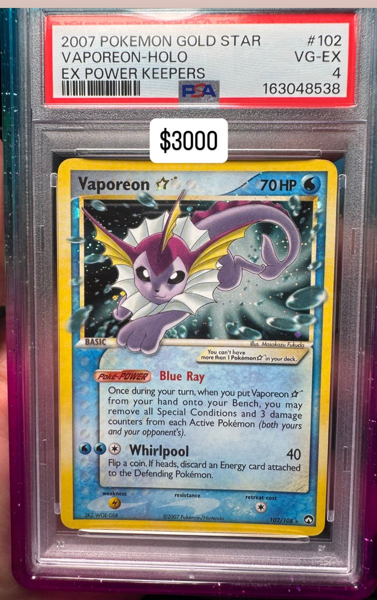 Vaporeon PSA 4