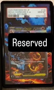 Mega Charizard X ex PSA GEM MT 10