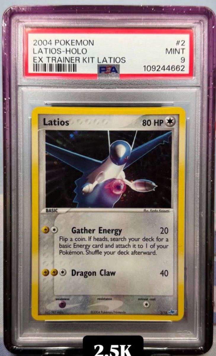Latios PSA MINT 9