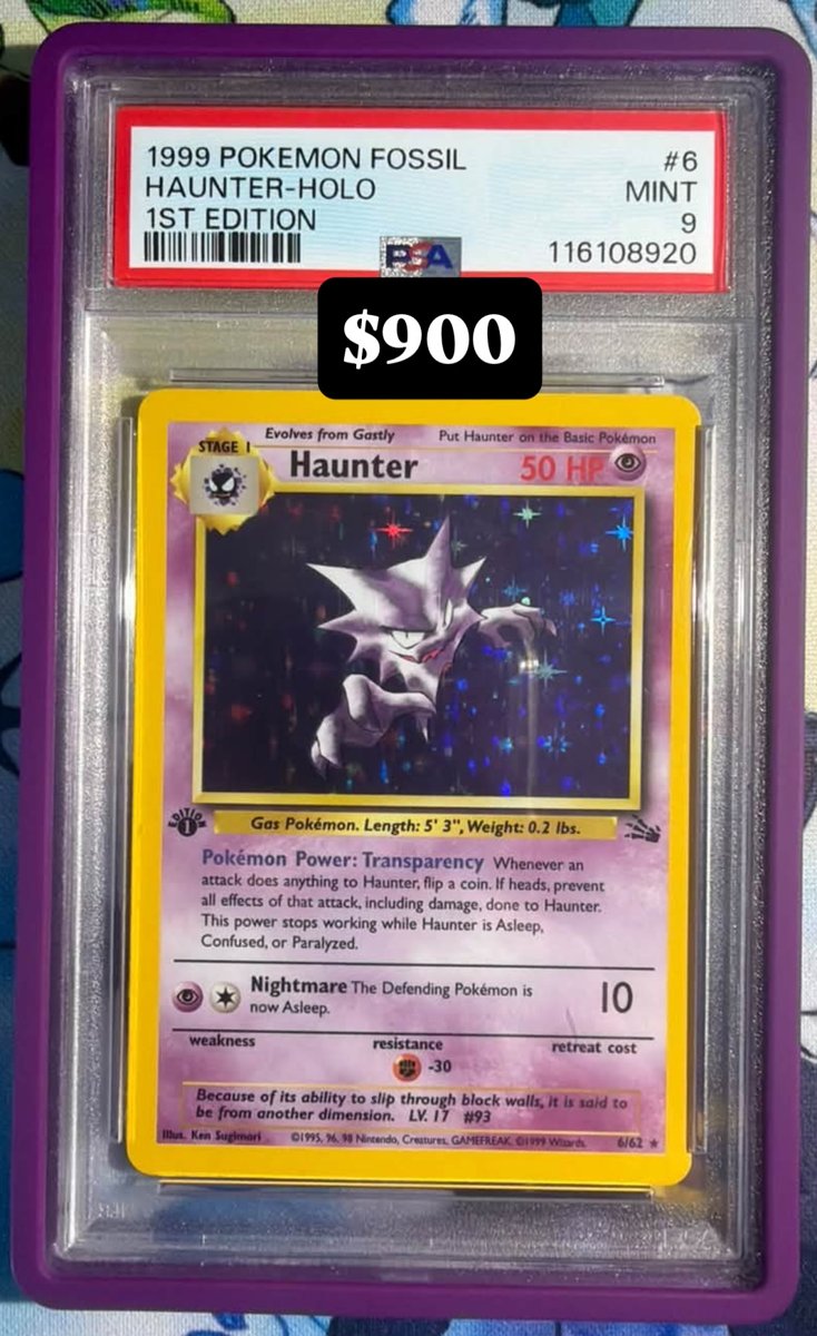 Haunter PSA MINT 9
