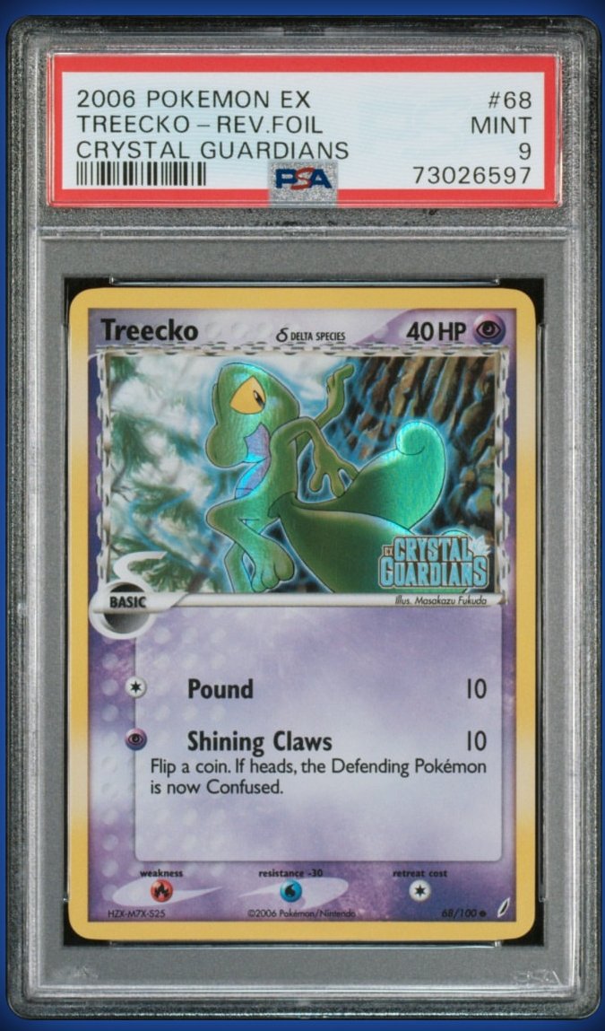 Treecko Δ PSA MINT 9