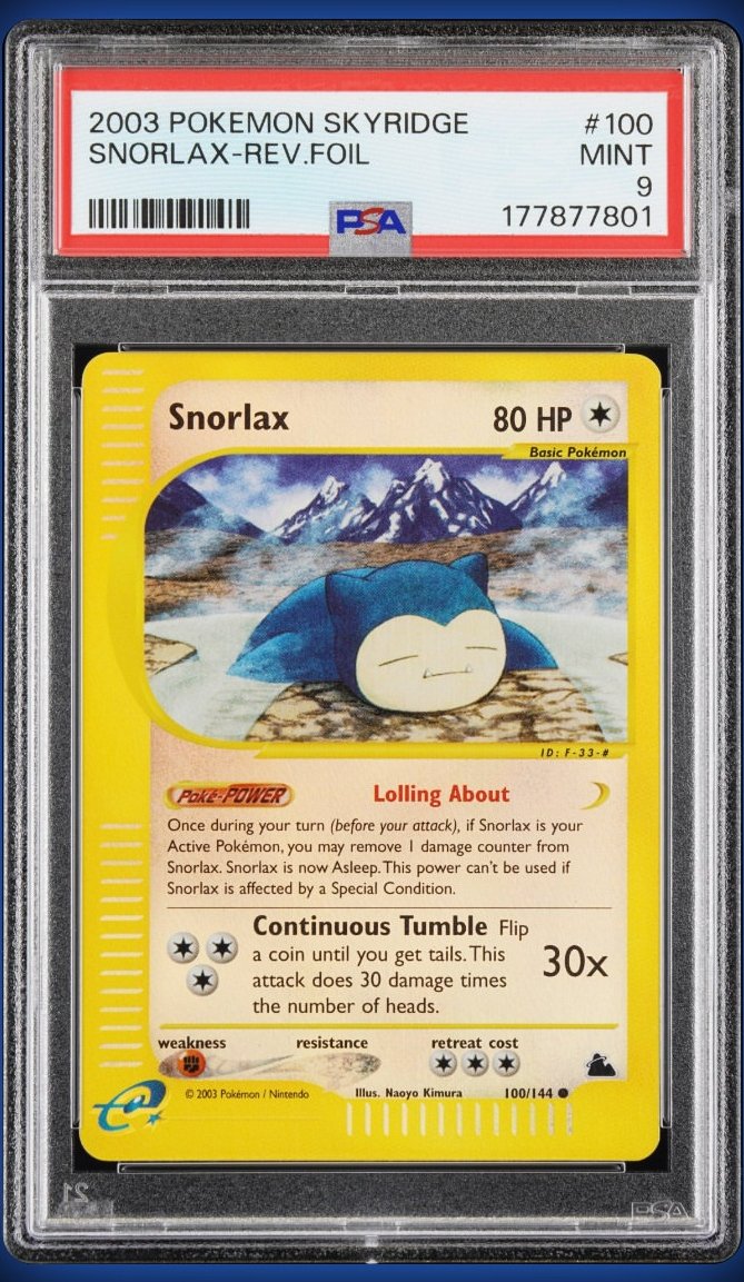 Snorlax PSA MINT 9