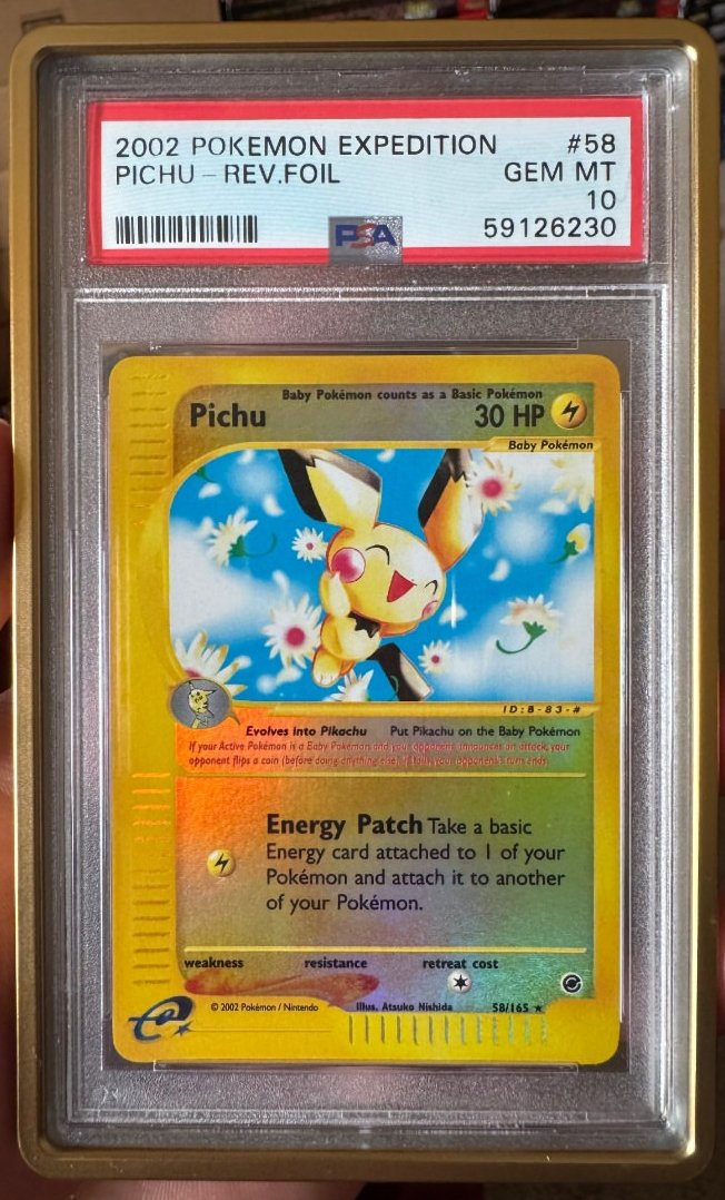 Pichu PSA GEM MT 10