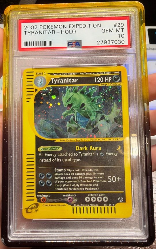 Tyranitar PSA GEM MT 10