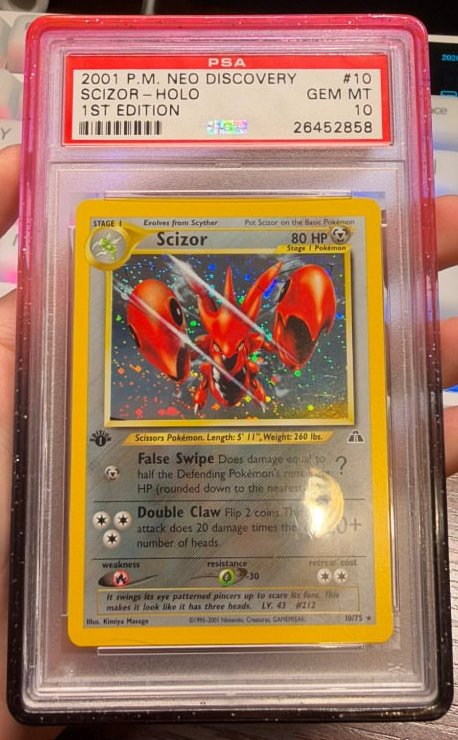 Scizor PSA GEM MT 10