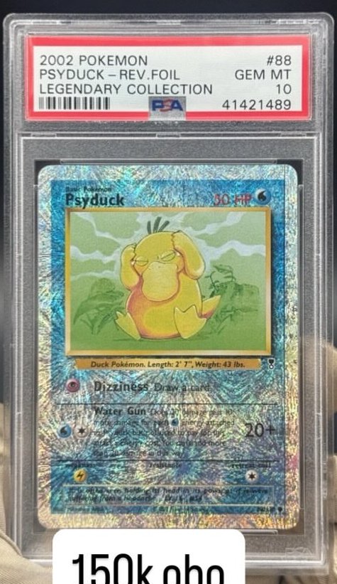 Psyduck PSA GEM MT 10