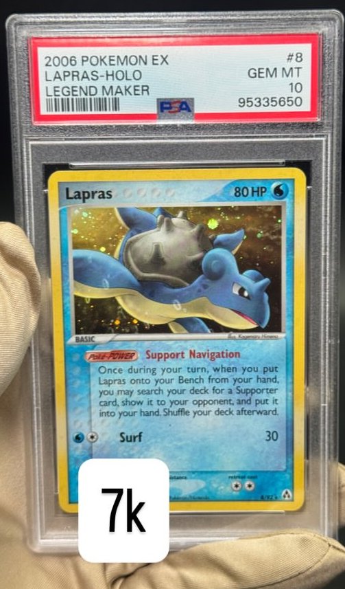 Lapras PSA GEM MT 10