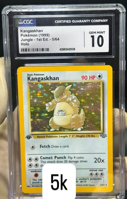 Kangaskhan CGC GEM MINT 10