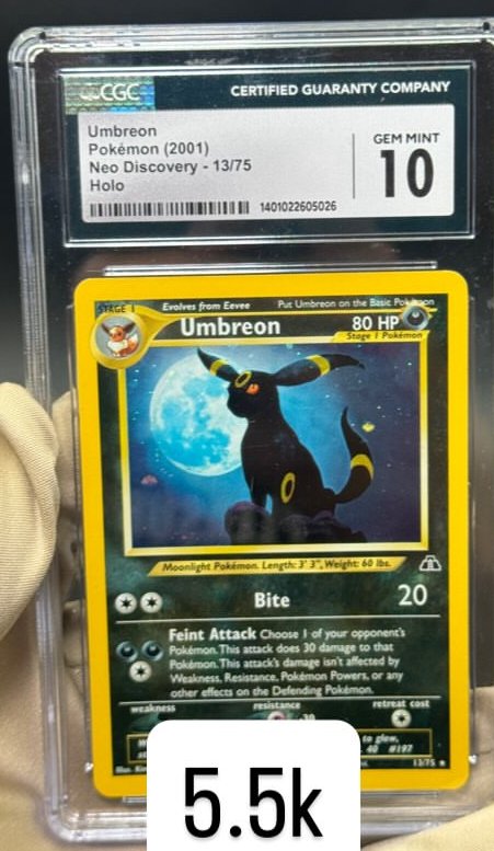 Umbreon CGC GEM MINT 10