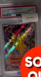 Pikachu PSA GEM MT 10