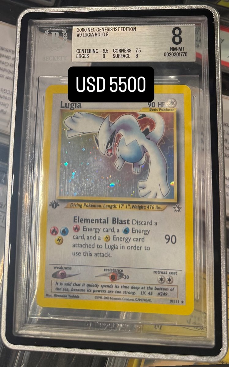 Lugia BGS 8 NM-MT