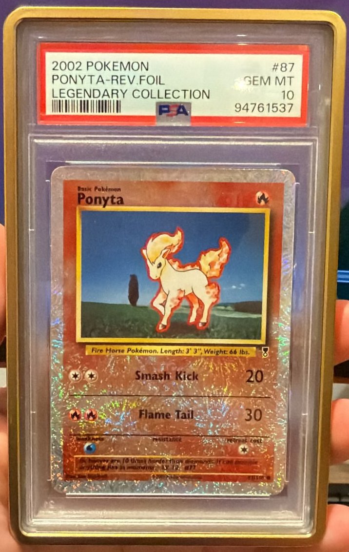 Ponyta PSA GEM MT 10