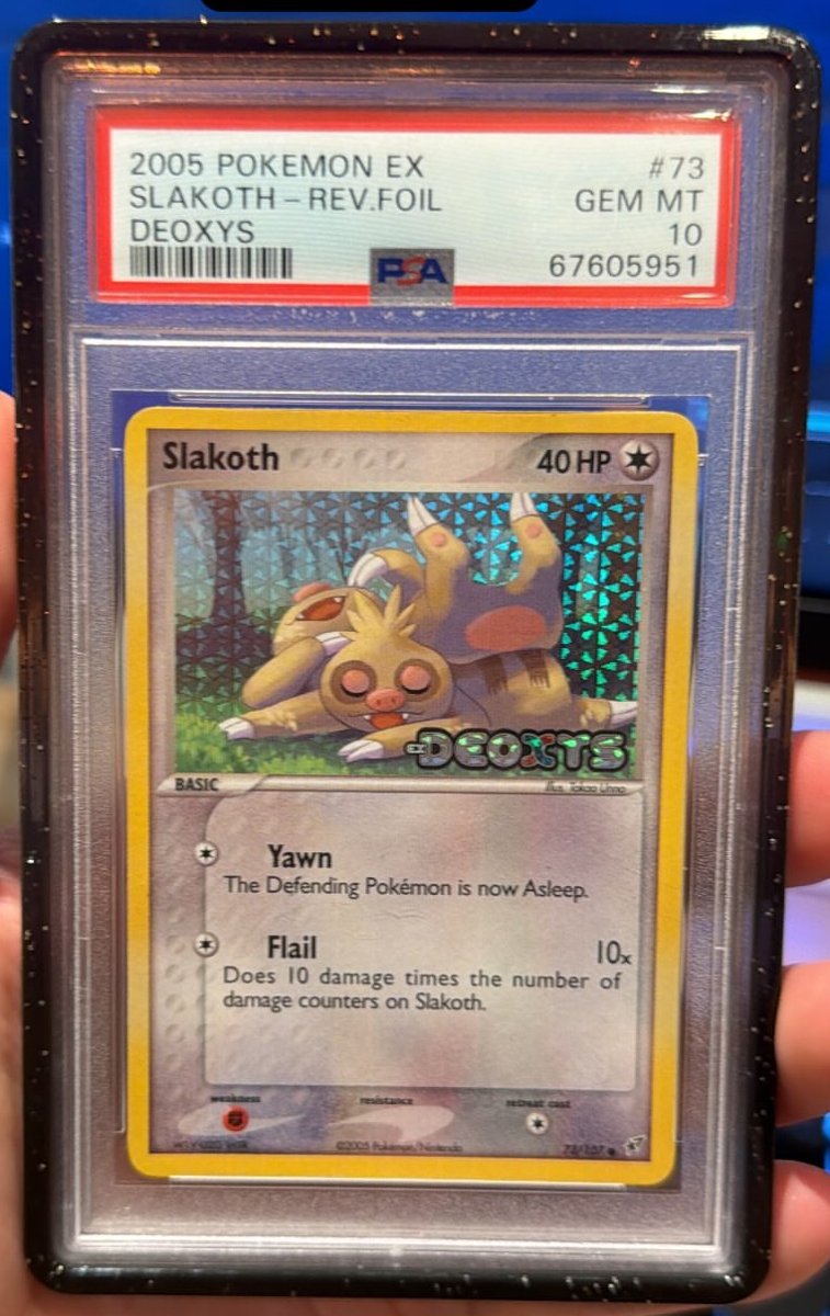 Slakoth PSA GEM MT 10