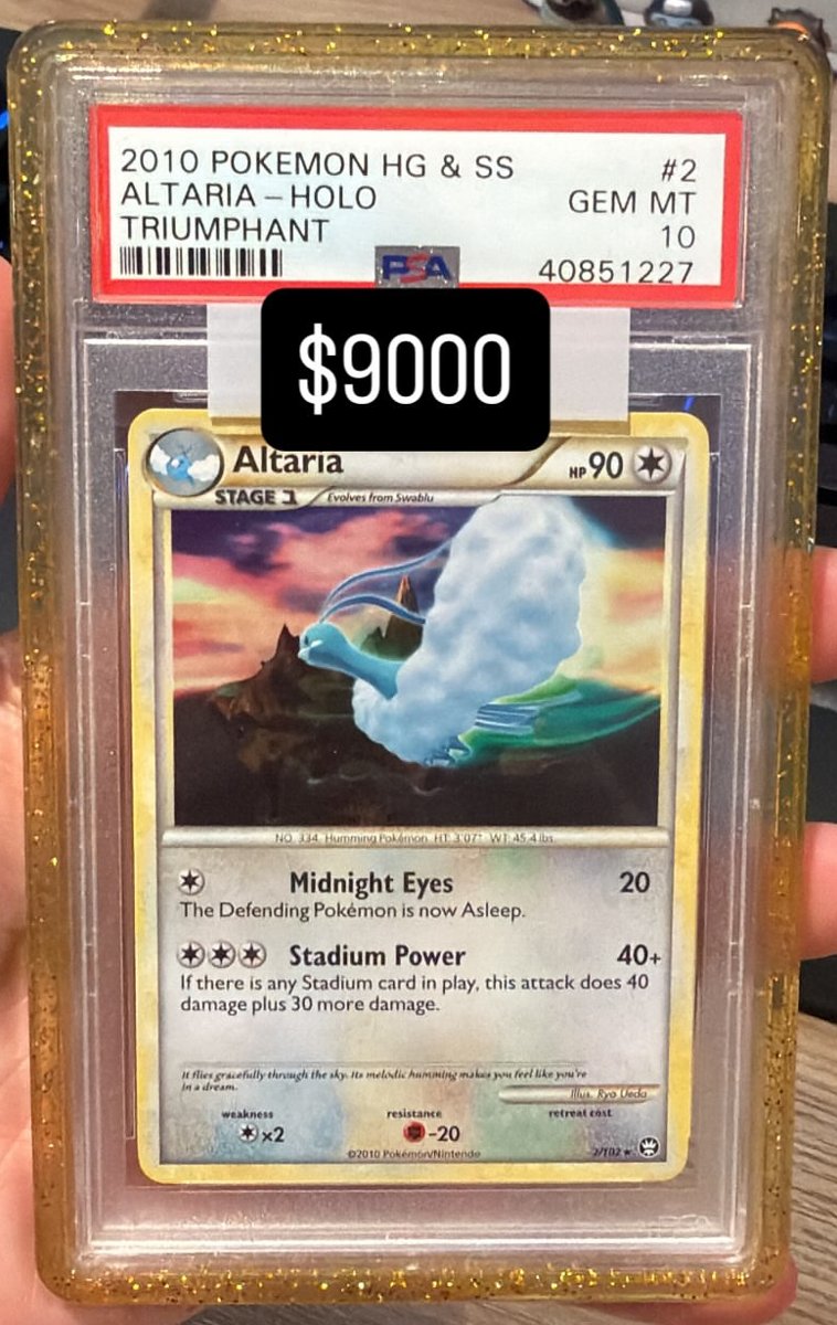 Altaria PSA GEM MT 10