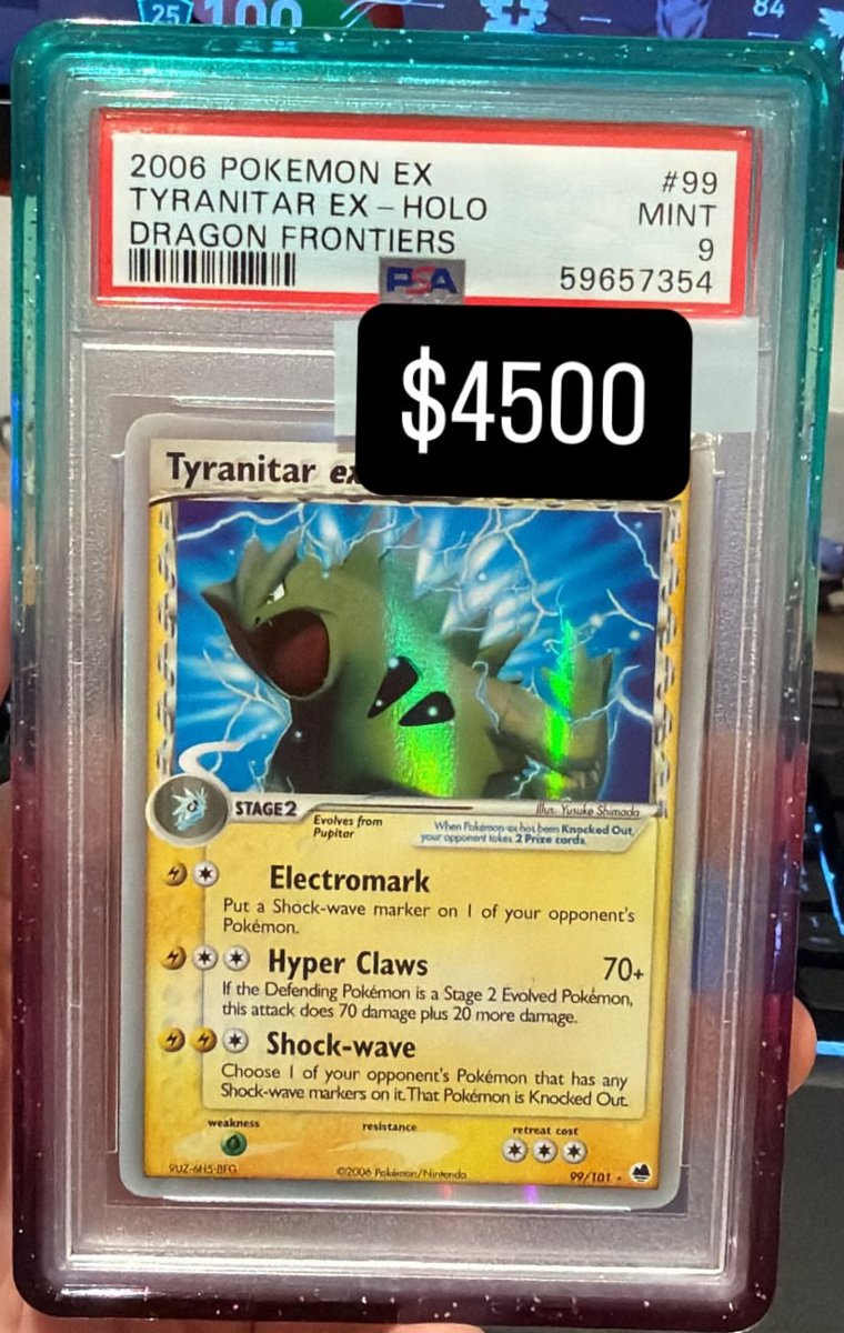 Tyranitar EX PSA MINT 9