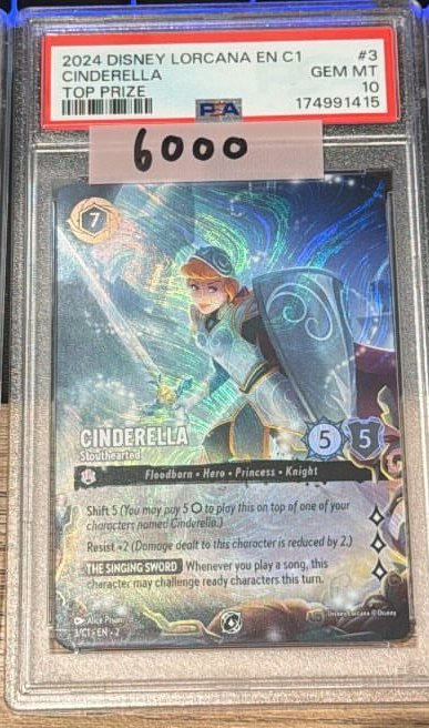 Cinderella PSA GEM MT 10